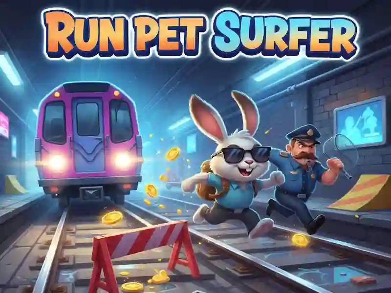 Trò chơi Chạy Pet Surfer trực tuyến