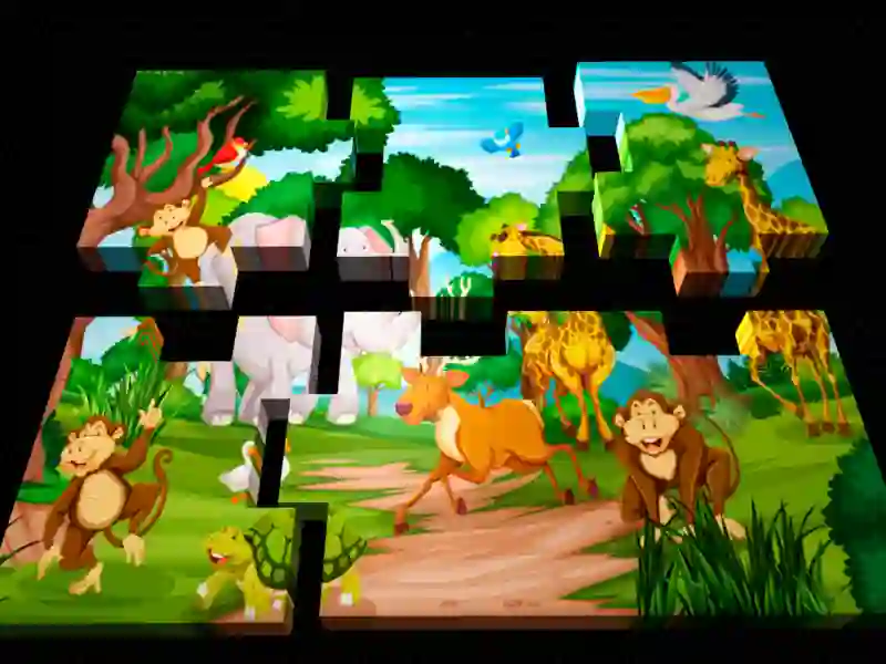 Trò chơi Câu đố ghép hình 3D trực tuyến