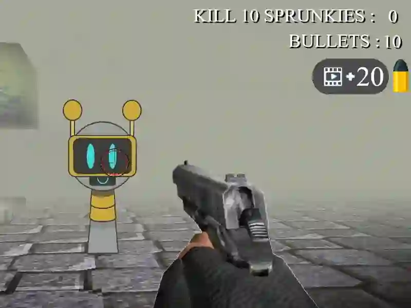 Trò chơi Sprunki 3D Shooter trực tuyến