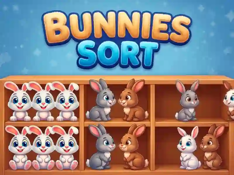 Trò chơi Bunnies Sort trực tuyến