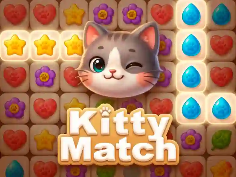 Trò chơi Kitty Match 3 trực tuyến