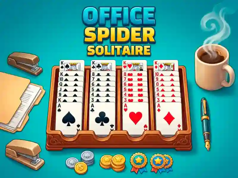 Trò chơi Office Spider Solitaire trực tuyến