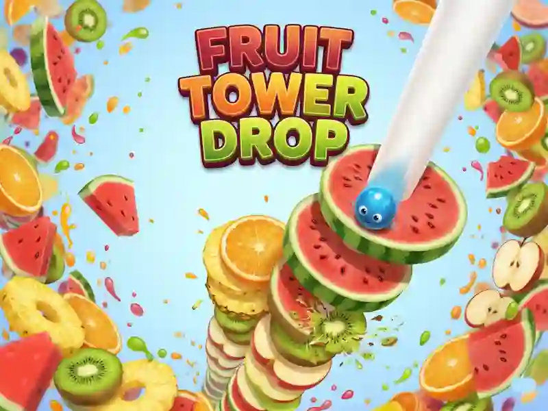 Trò chơi Fruit Tower Drop trực tuyến
