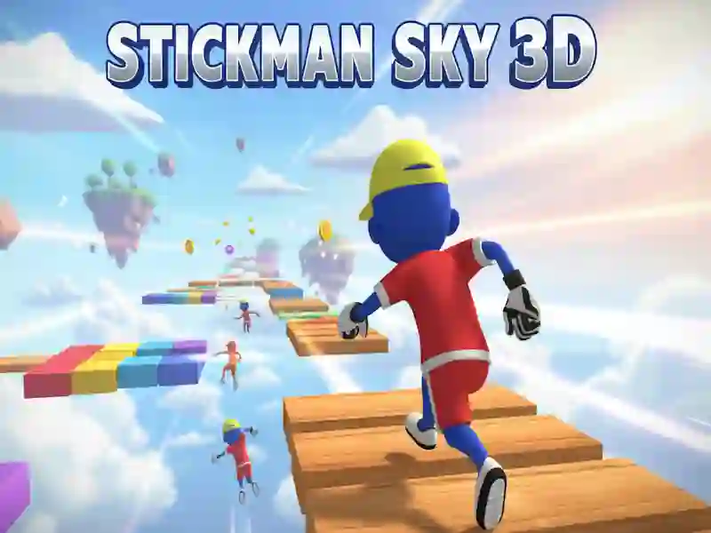 Trò chơi Stickman bầu trời 3D trực tuyến