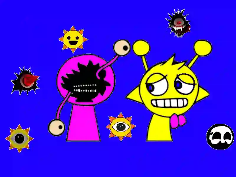 Trò chơi Tô màu cho em bé những bức tranh băng tay Sprunk trực tuyến