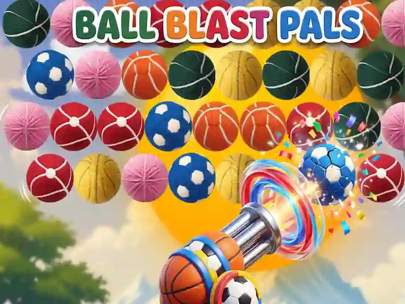 Trò chơi Ball Blast Pals trực tuyến