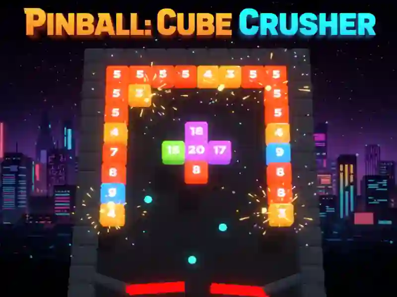 Trò chơi Pinball: Máy nghiền khối trực tuyến