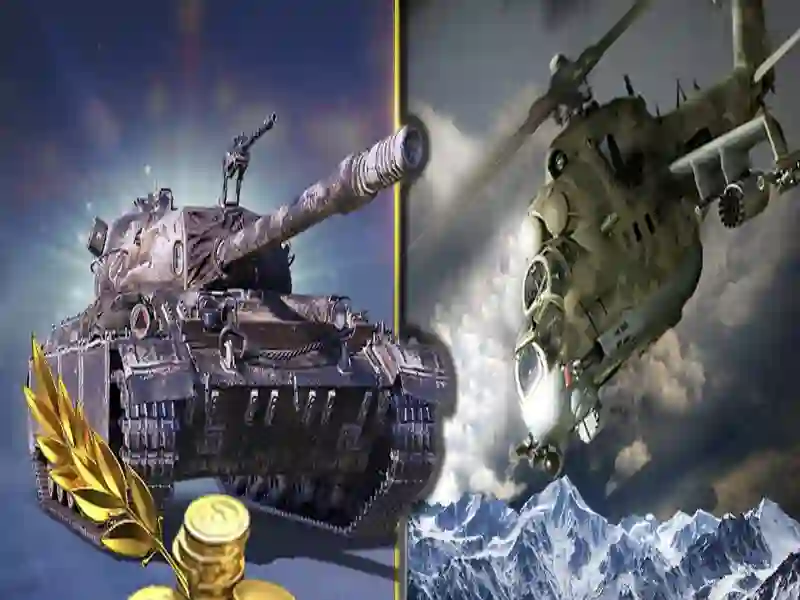 Trò chơi Chiến lược chiến tranh. Xe tăng và máy bay trực thăng trực tuyến