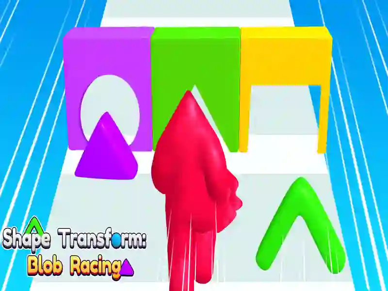 Trò chơi Hình dạng biến đổi Blob Racing trực tuyến