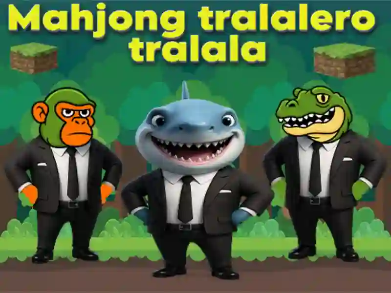 Trò chơi Mahjong Tralalero Tralala trực tuyến