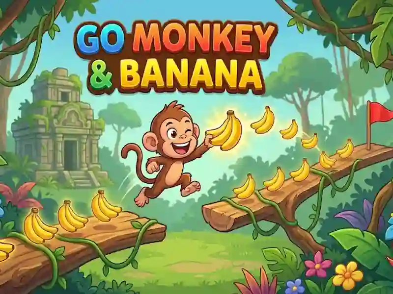 Trò chơi Go monkey & Banana trực tuyến