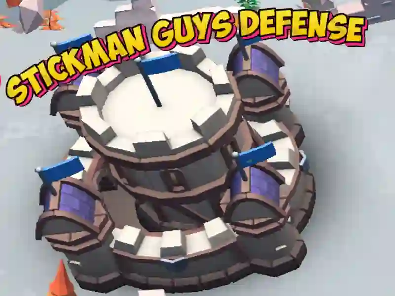 Trò chơi Stickman Guys Defense trực tuyến