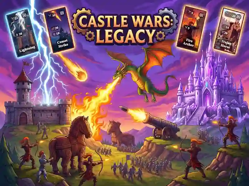 Trò chơi Castle Wars: Legacy trực tuyến