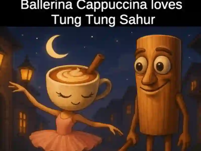 Trò chơi Ballerina Cappuccina yêu Tung Tung Sahur trực tuyến