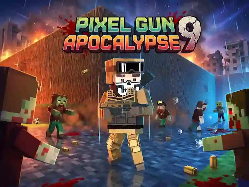 Trò chơi Pixel gun apocalypse 9 trực tuyến