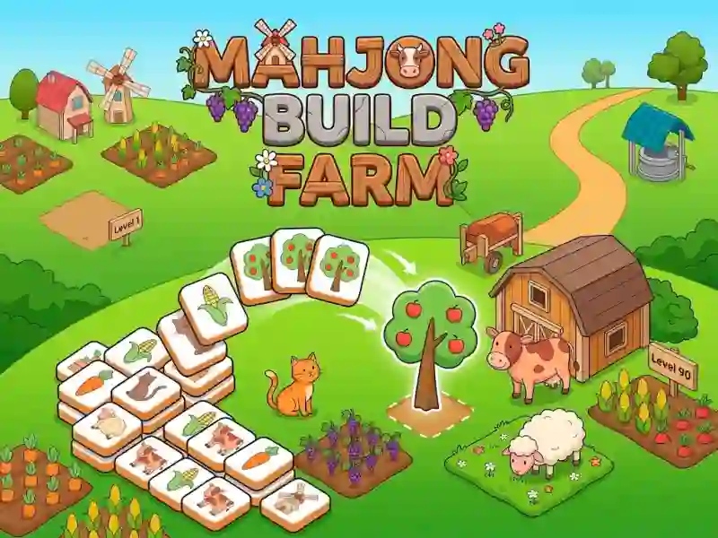 Trò chơi Mahjong Build Farm trực tuyến