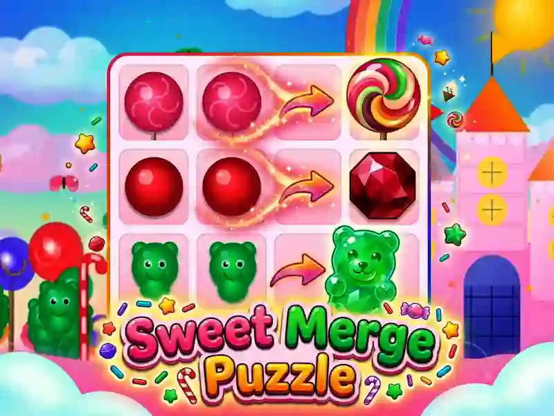 Trò chơi Sweet Merge Puzzle trực tuyến
