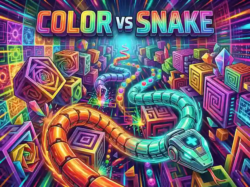 Trò chơi Color vs Snake trực tuyến