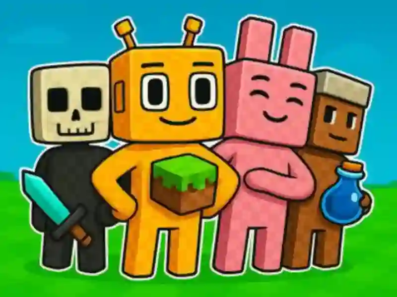 Trò chơi Sprunki Craft- Sandbox 3D trực tuyến