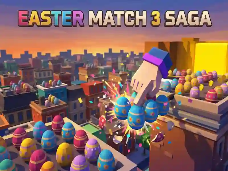 Trò chơi Easter Match 3 Saga trực tuyến