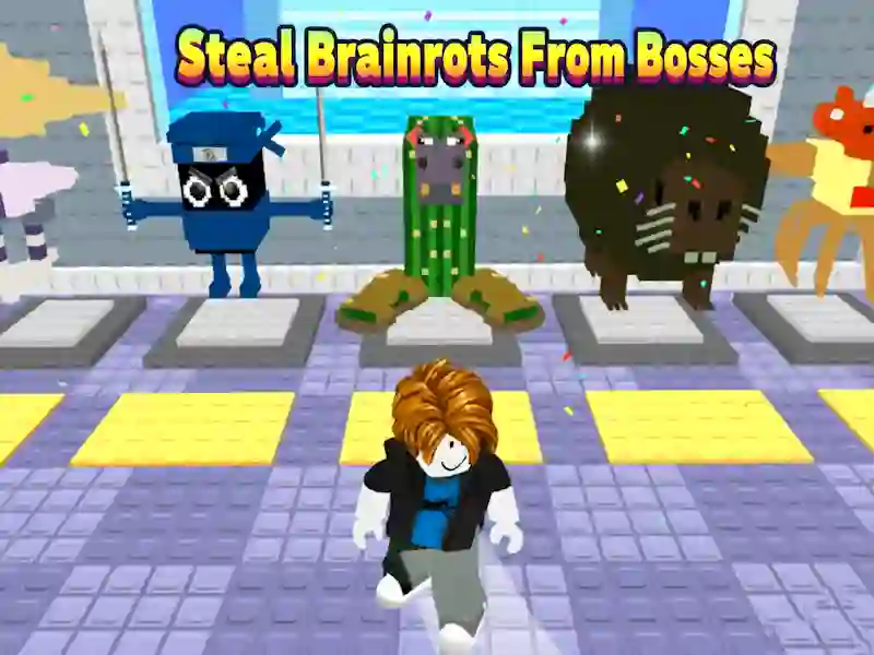 Trò chơi Ăn cắp Brainrots từ ông chủ trực tuyến