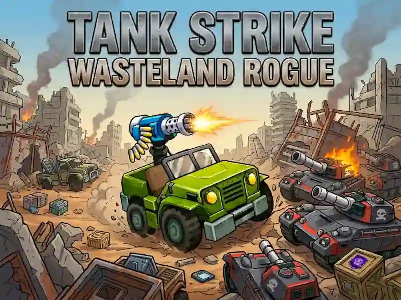 Trò chơi Tank Strike Wasteland Rogue trực tuyến