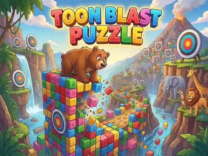 Trò chơi Toon Blast Puzzle trực tuyến