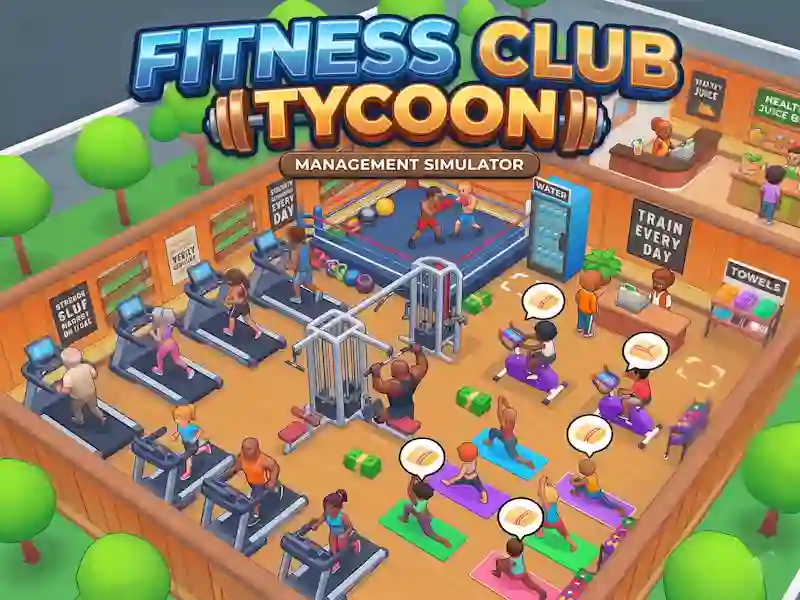 Trò chơi Fitness Club Tycoon trực tuyến
