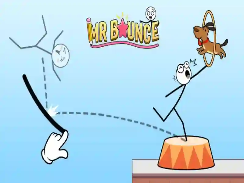 Trò chơi Mr Bounce trực tuyến Trò chơi Mr Bounce trực tuyến