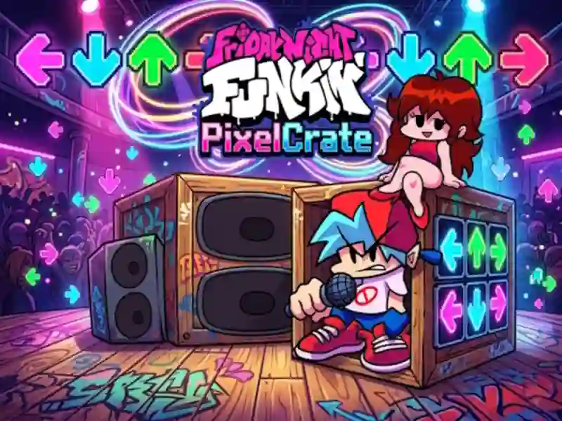 Trò chơi Friday Night Funkin PixelCrate trực tuyến