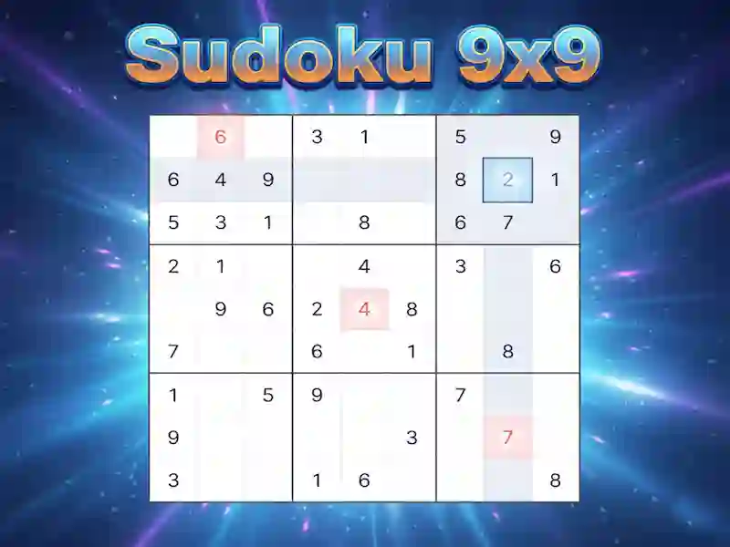 Trò chơi Sudoku 9x9 trực tuyến