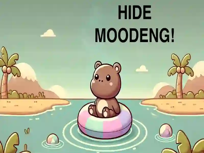 Trò chơi Ẩn Moodeng Hippo! trực tuyến