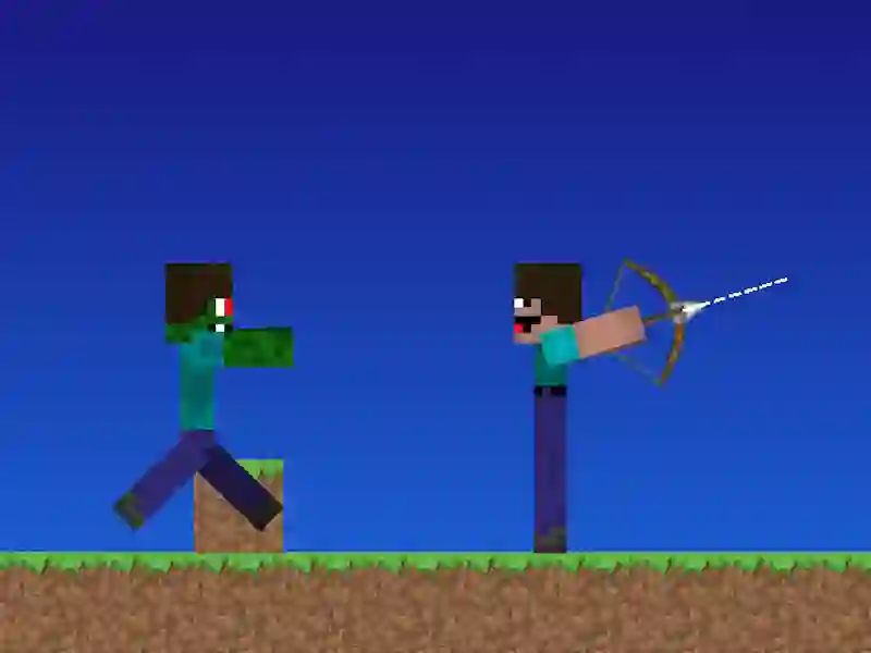 Trò chơi Noob vs Pro nhưng Archers Minecraft trực tuyến