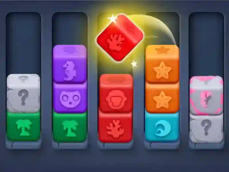 Trò chơi Sắp xếp khối màu trực tuyến