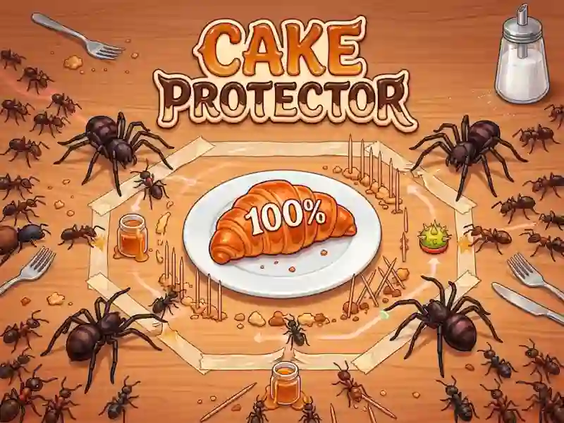 Trò chơi Cake Protector trực tuyến