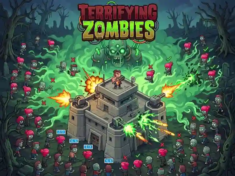 Trò chơi Terrifying Zombies trực tuyến