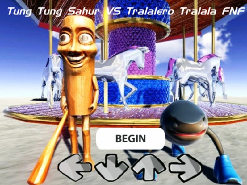 Trò chơi Tung Tung Sahur vs Tralalero Tralala FNF trực tuyến