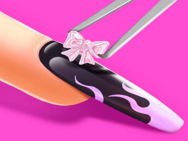 Trò chơi Nail acrylic 3D: Trò chơi nghệ thuật móng tay trực tuyến