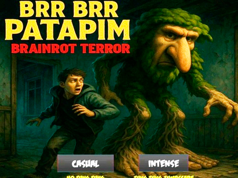 Trò chơi BRR BRR PATAPIM BRAINROT TERROR trực tuyến