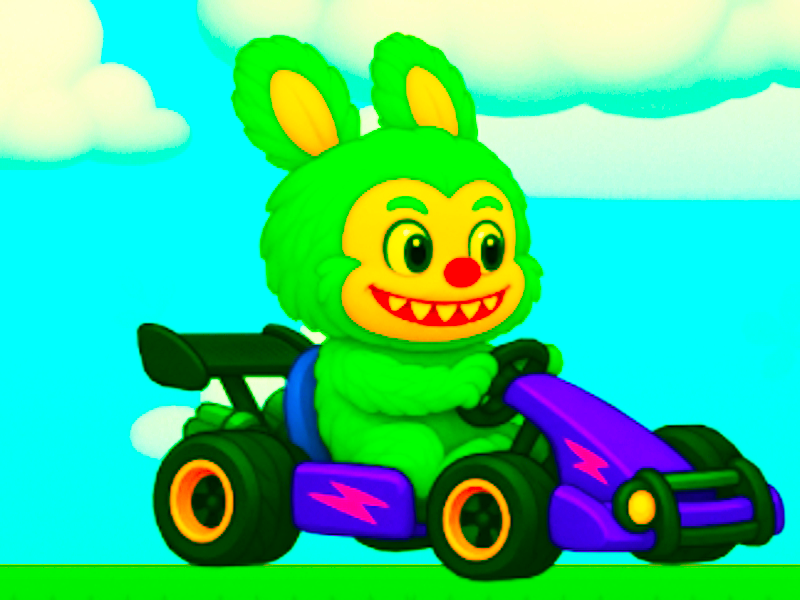 Trò chơi Labubu Gokart trực tuyến