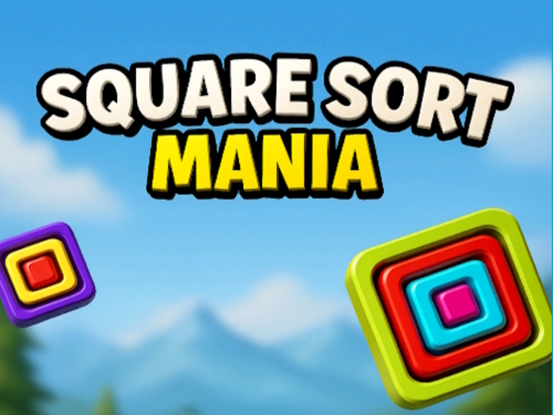 Trò chơi Square sắp xếp hưng cảm trực tuyến