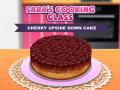 Trò chơi Lớp Học Nấu Ăn của Sara: Bánh Ngược Cherry trực tuyến