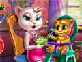 Trò chơi Angela: Cho Trẻ Nhỏ Ăn trực tuyến