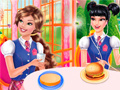 Trò chơi Nấu ăn Burger của Những Công Chúa trực tuyến