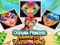 Trò chơi Nghệ thuật khuôn mặt công chúa Moana từ Đại Dương trực tuyến