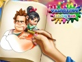 Trò chơi Sách tô màu Vanellope trực tuyến