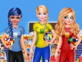 Trò chơi Công Chúa BFF Bỏ Phiếu Cho Tứ Kết FIFA 2018 trực tuyến