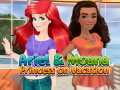 Trò chơi Ariel và Moana: Công chúa trong kỳ nghỉ trực tuyến