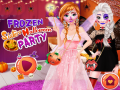 Trò chơi Tiệc Halloween của các Chị Em Đóng Băng trực tuyến