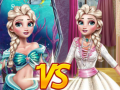 Trò chơi Elsa Nàng tiên cá vs Công chúa trực tuyến